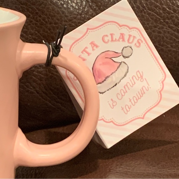 Santa Baby Pink Christmas Mug - Peppermint & Pine - Picture 3 of 8